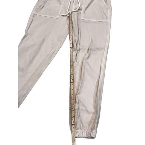 American Eagle Womens Beige Elastic Hem Jogger Pants Size 2 Regular - Picture 6 of 8